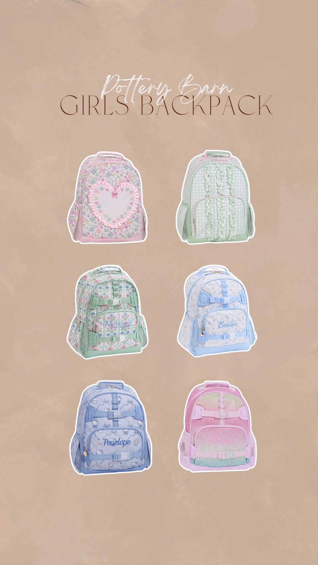 Pottery Barn Girls backpack!

#LTKSaleAlert #LTKKids #LTKTravel