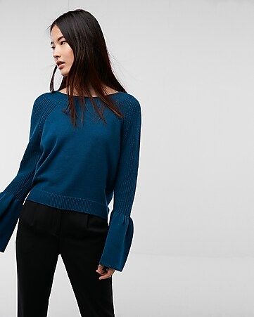Lantern Sleeve Sweater | Express
