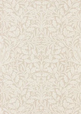 Morris & Co. Pure Acorn 33' L x 20.5" W Smooth Wallpaper Roll | Wayfair North America