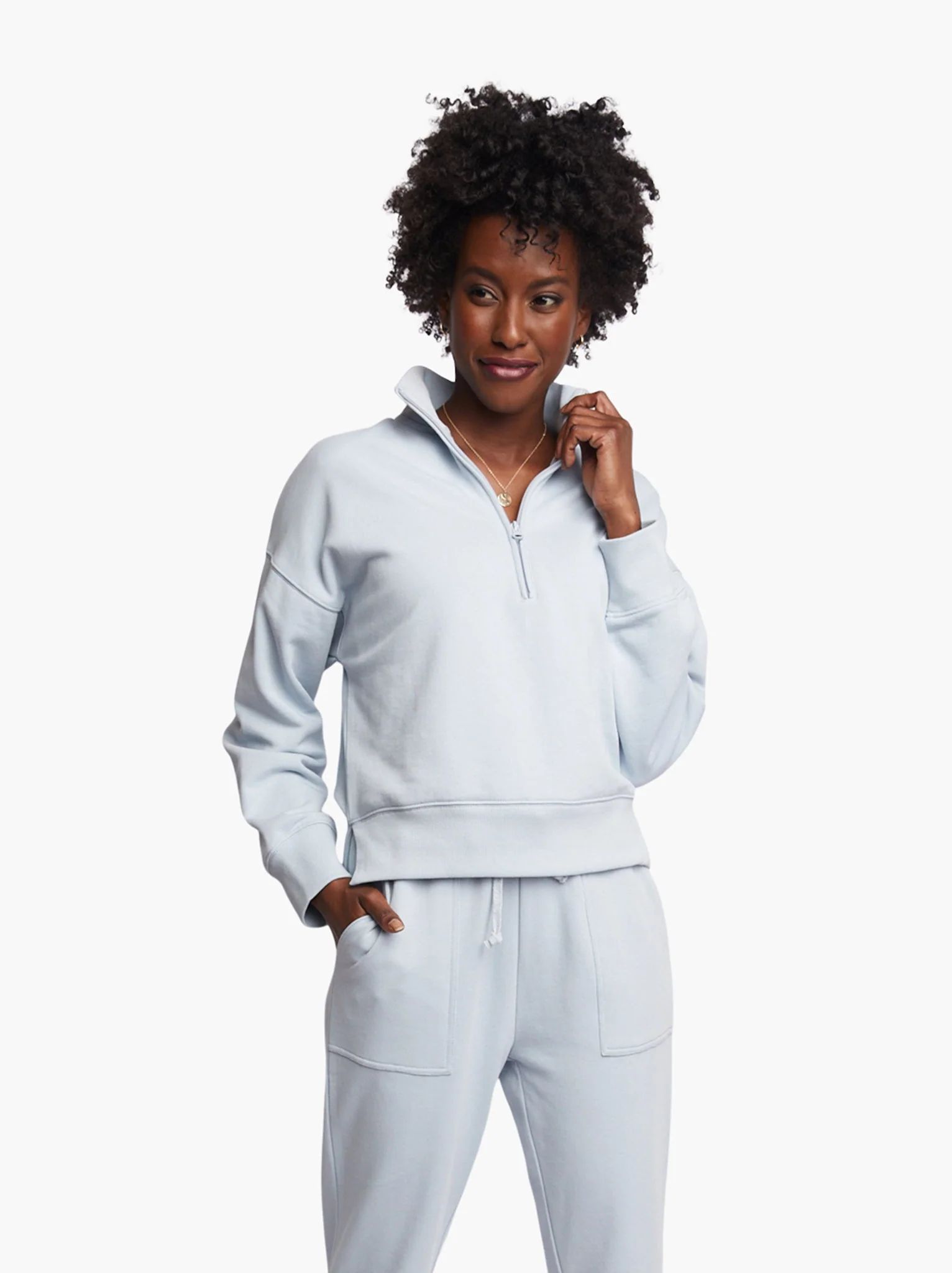 Cynthia Front Zip Sweatshirt | ABLE Clothing