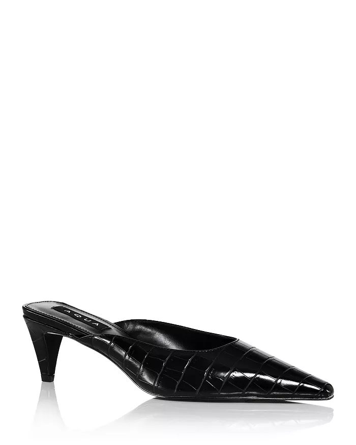 AQUA Women's Terry Pointed Pumps - Exclusive Shoes - Bloomingdale's | Bloomingdale's (US)