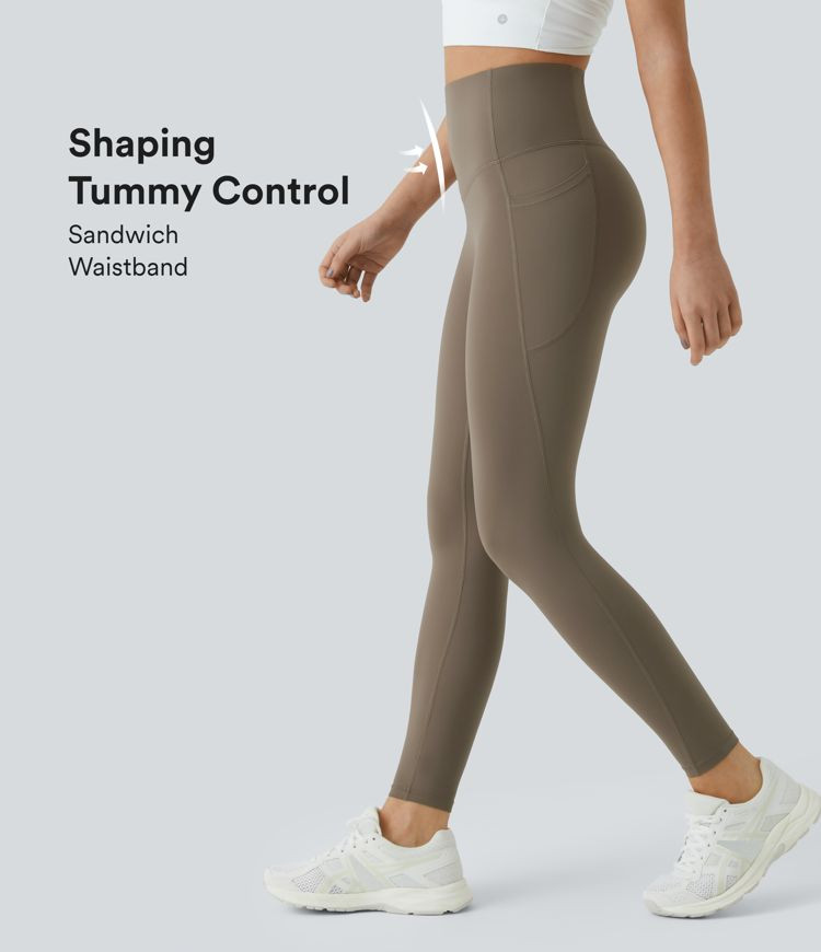 Women’s Halara UltraSculpt™ SoCinched High Waisted Tummy Control Side Pocket Shaping Training... | HALARA