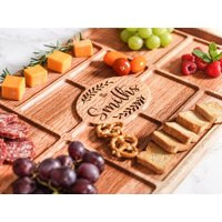 Personalized Event Tray With Handles, Summertime Backyard Bbq Board, Poolside Serving Tray, Campfire S'more Platter, Finger Food Board | Etsy (US)