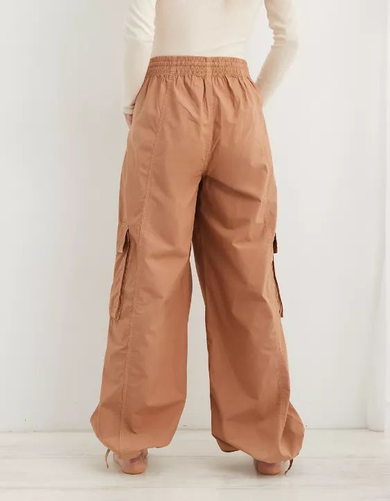 Aerie High Waisted Go-For-It Baggy Cargo Pant | Aerie