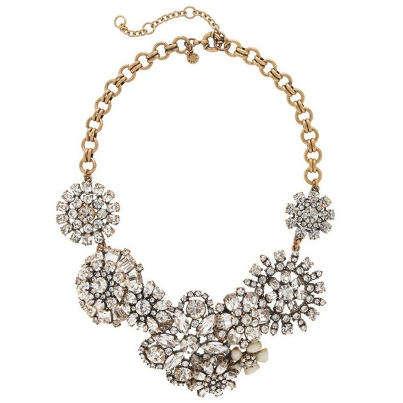 J. Crew Flower Lattice Necklace | Poshmark