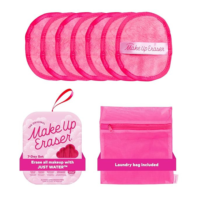 The Original MakeUp Eraser 7-Day Set, Erase All Makeup with Just Water, Including Waterproof Masc... | Amazon (US)