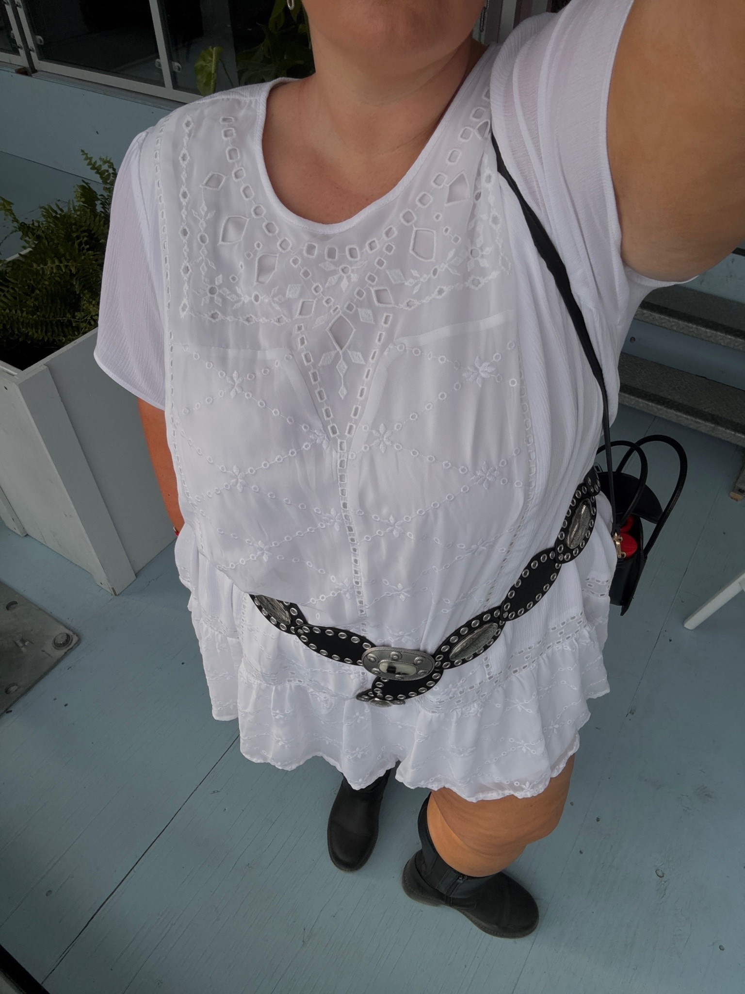 Little white dress for summer that I made into more of a festival look. Was so comfy and loved the look of the belt!! A little less western than some of the other ones out there. 

Wearing a size 3 in the dress (since I wanted it looser) 

Plus size, mid size, shift dress, tunic dress, statement belt, mini dress

#LTKmidsize #LTKplussize #LTKdresses