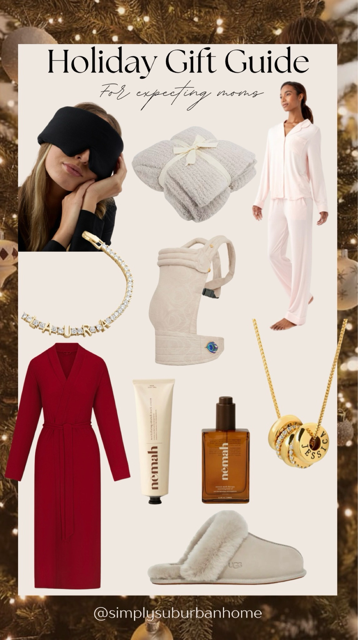 Expecting mom, Christmas, holiday, gift guide, Christmas gifts for daughters, shop for her, gifts for her, holiday gift guide, Christmas gift guide, gifts for expecting moms, expecting moms, robe, blanket, jewelry, pregnancy, pregnant, gender reveal, baby shower, baby shower gift, bump, maternity, bump friendly, #ltkholiday

#LTKGiftGuide #LTKBaby #LTKBump
