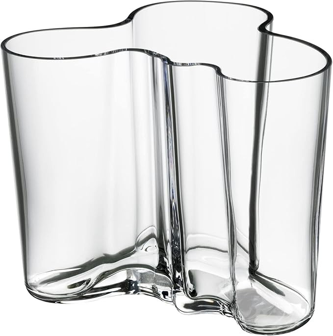 Iittala Alvar Aalto 120mm Clear Vase | Amazon (US)