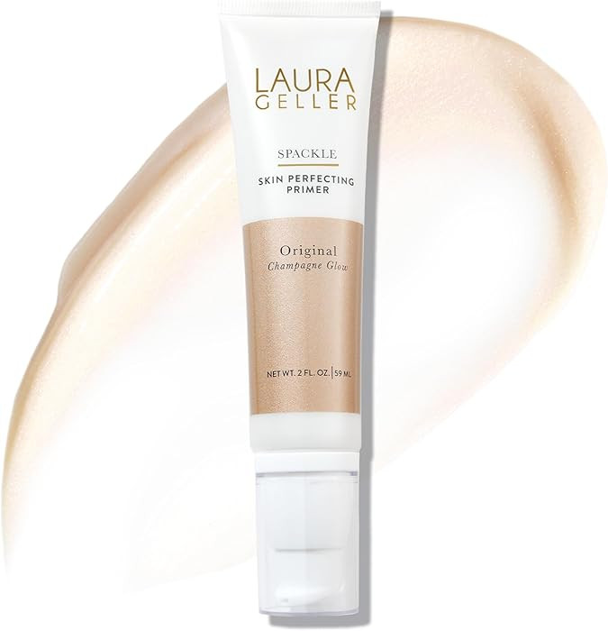 LAURA GELLER NEW YORK Spackle Primer - Champagne Glow - Super-Size 2 Fl Oz - Hyaluronic Acid Make... | Amazon (US)