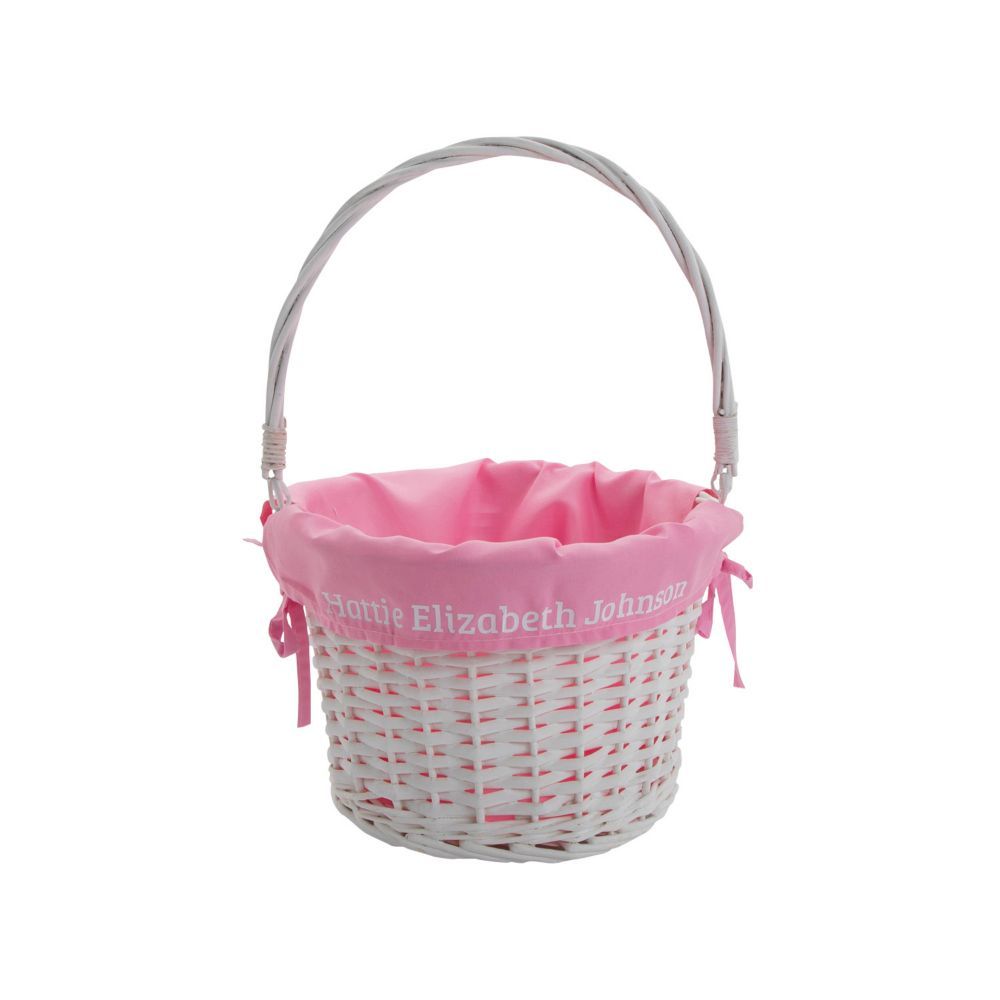 Personalized Pink Easter Basket | Oriental Trading Company