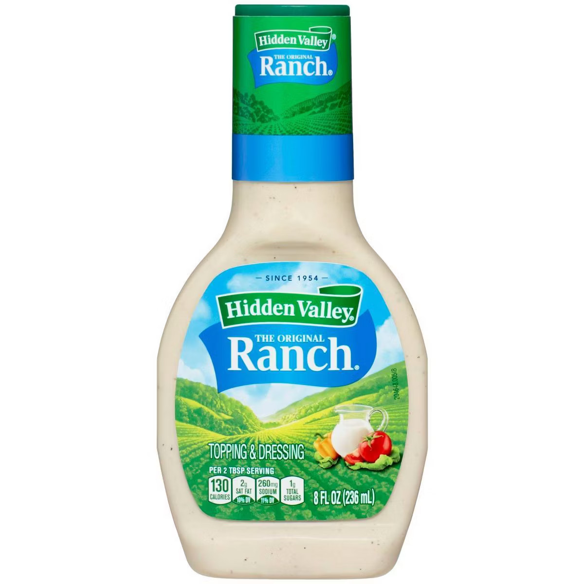 Hidden Valley Original Ranch Salad Dressing & Topping - Gluten Free - 8 fl oz | Target
