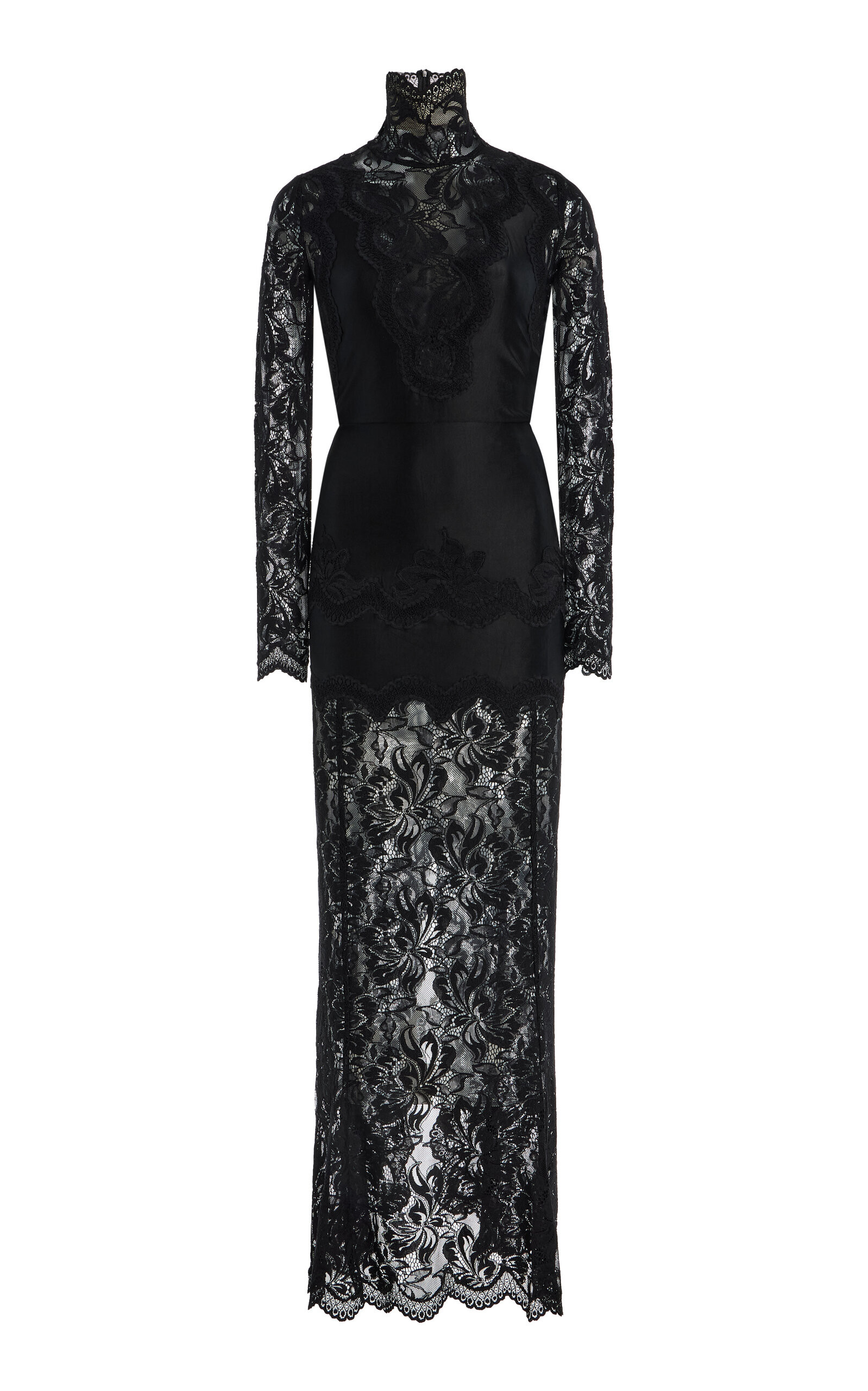 Lace Jersey Maxi Dress | Moda Operandi (Global)