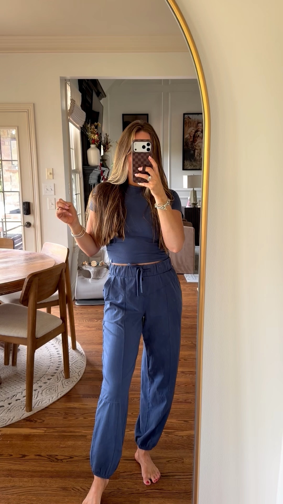 free peoples inspired at target 😍 wearing a small in the top & pants!! also grabbed it in cream! 