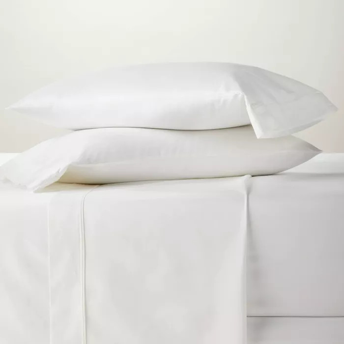 800 Thread Count Solid Sheet Set - Threshold Signature™ | Target