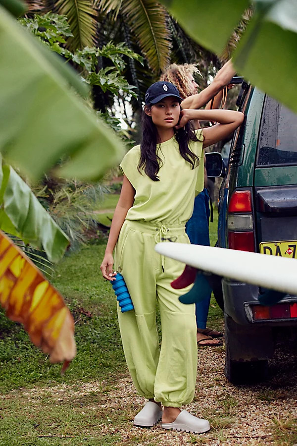 Throw And Go Onesie by FP Movement at Free People, Keylime, L | Free People (Global - UK&FR Excluded)
