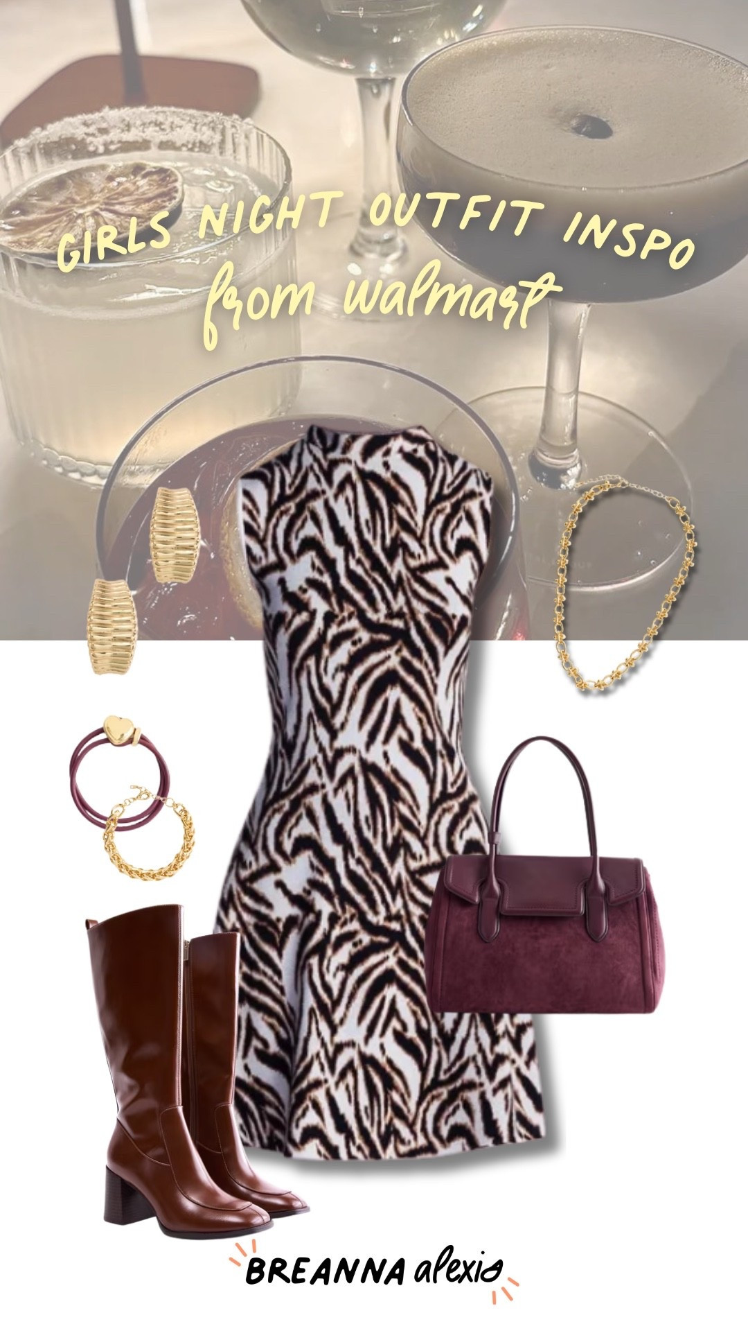 This Walmart zebra print dress is such a fun statement piece for fall. Pair it with simple accessories and your favorite boots for a cute look for dinner, date night, or a day out.

#LTKdayinmylife #LTKgrwm #LTKootd