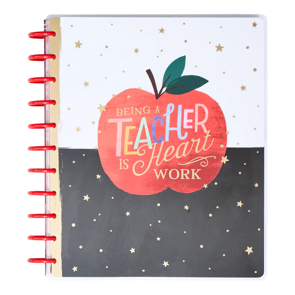 2024 Classroom Brights Teacher Happy Planner - Big Teacher Layout - 12 Months | Happy Planner