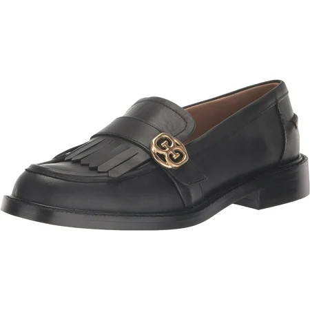 Sam Edelman Women s Charlie Loafer Black Leather 9M | Walmart (US)