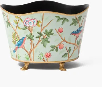 Green Chinoiserie Tole Planter | Nordstrom