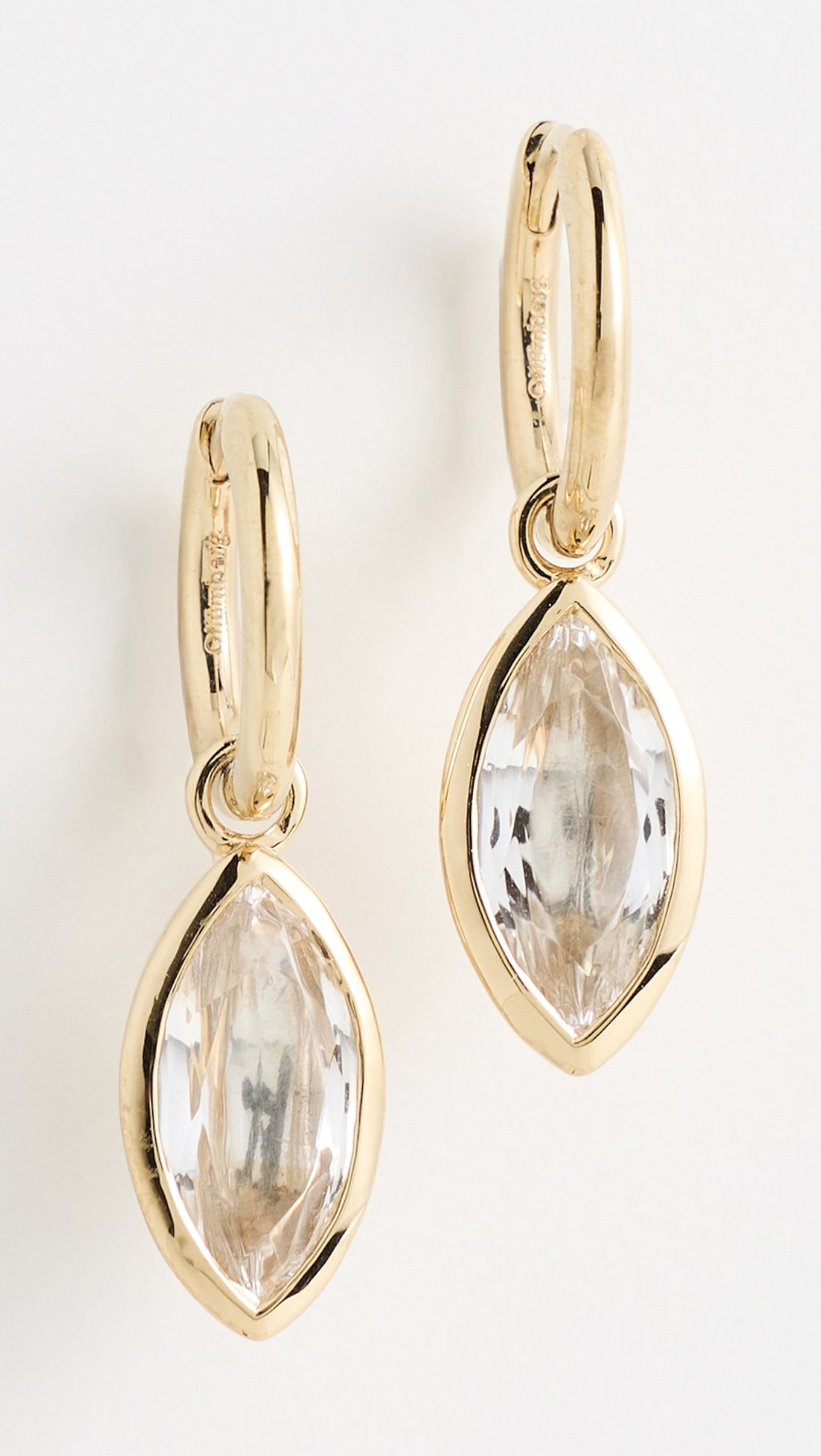 Marquise Quartz Drop Earrings | Shopbop