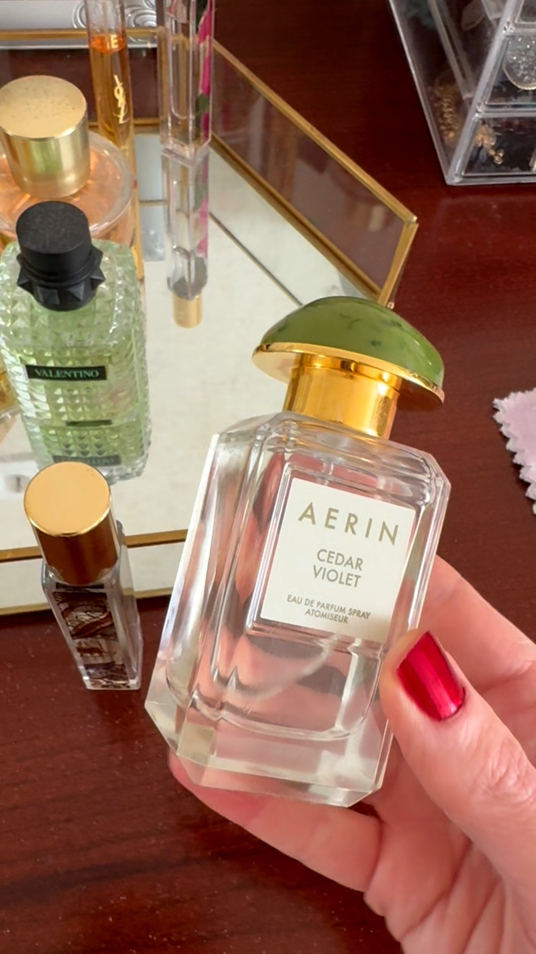 My favorite fragrance combo for fall and winter - so cozy and unique! 1 spritz of Cedar Violet and 2 spritzes of Amber Musk

#LTKOver40 #LTKBeauty #LTKSeasonal