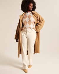 Women's Pattern Classic Crew Sweater | Women's Tops | Abercrombie.com | Abercrombie & Fitch (US)