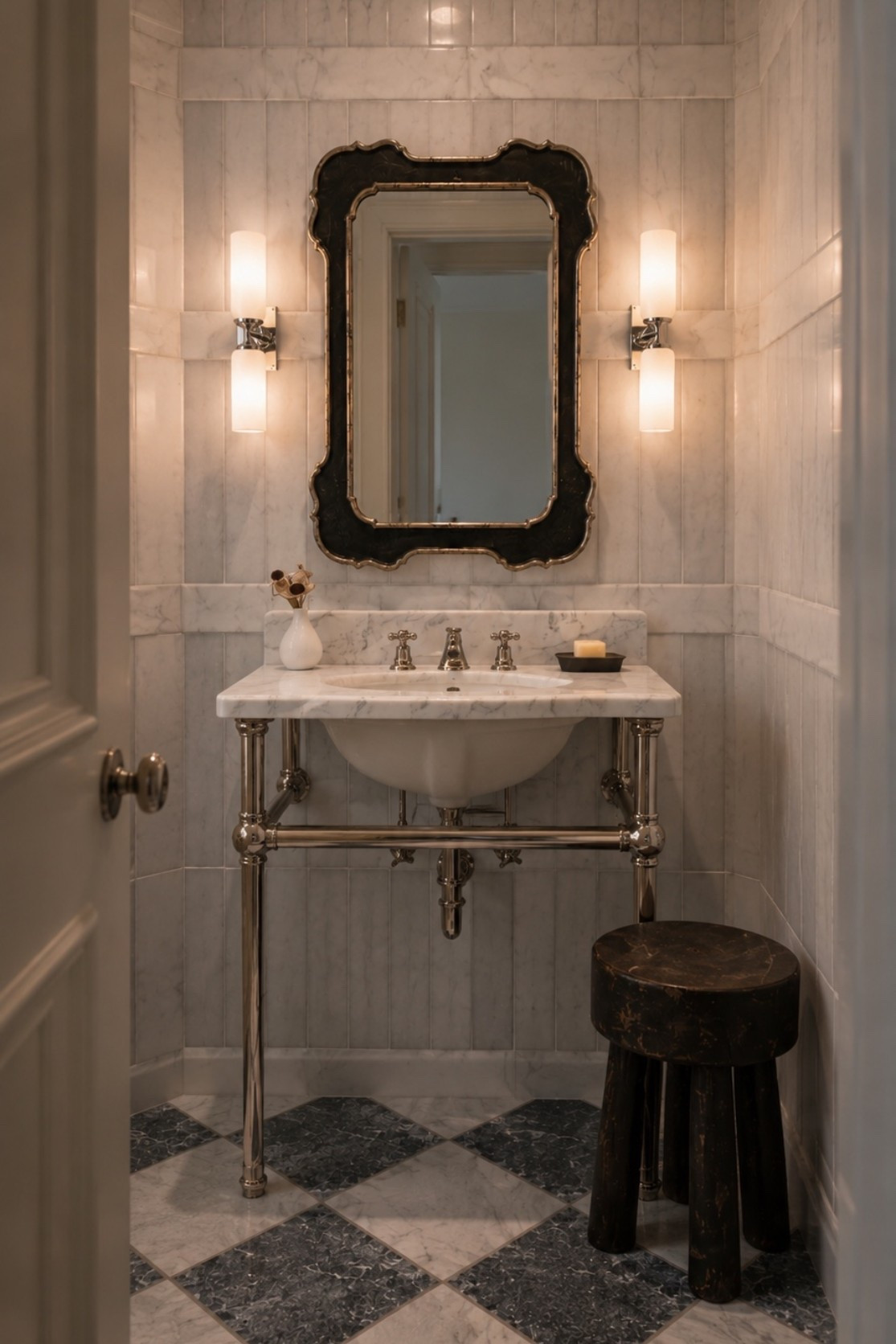 Powder room design