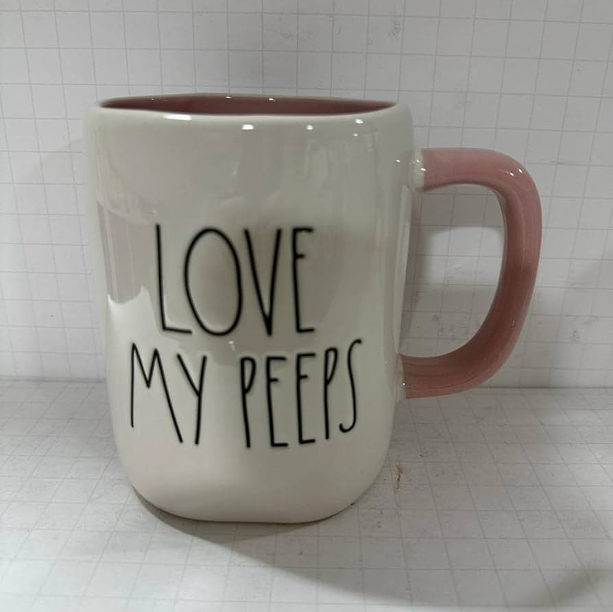 Rae Dunn LOVE MY PEEPS Easter Mug | Amazon (US)