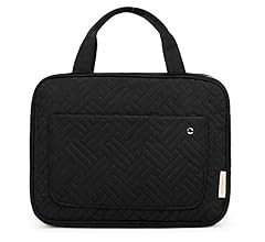 BAGSMART Toiletry Bag Travel Bag with Hanging Hook, Water-resistant Makeup Cosmetic Bag Travel Or... | Amazon (US)