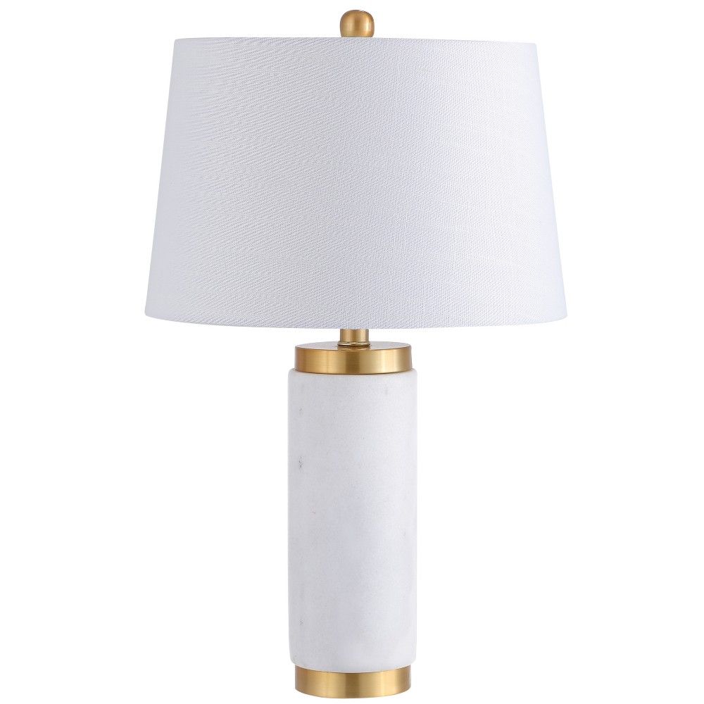 23"" Adams Marble LED Table Lamp White (Includes Energy Efficient Light Bulb) - JONATHAN Y, Adult Unisex | Target