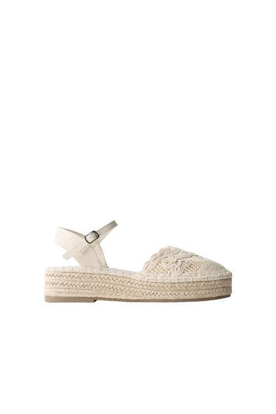 EMBROIDERED ESPADRILLES | Zara US