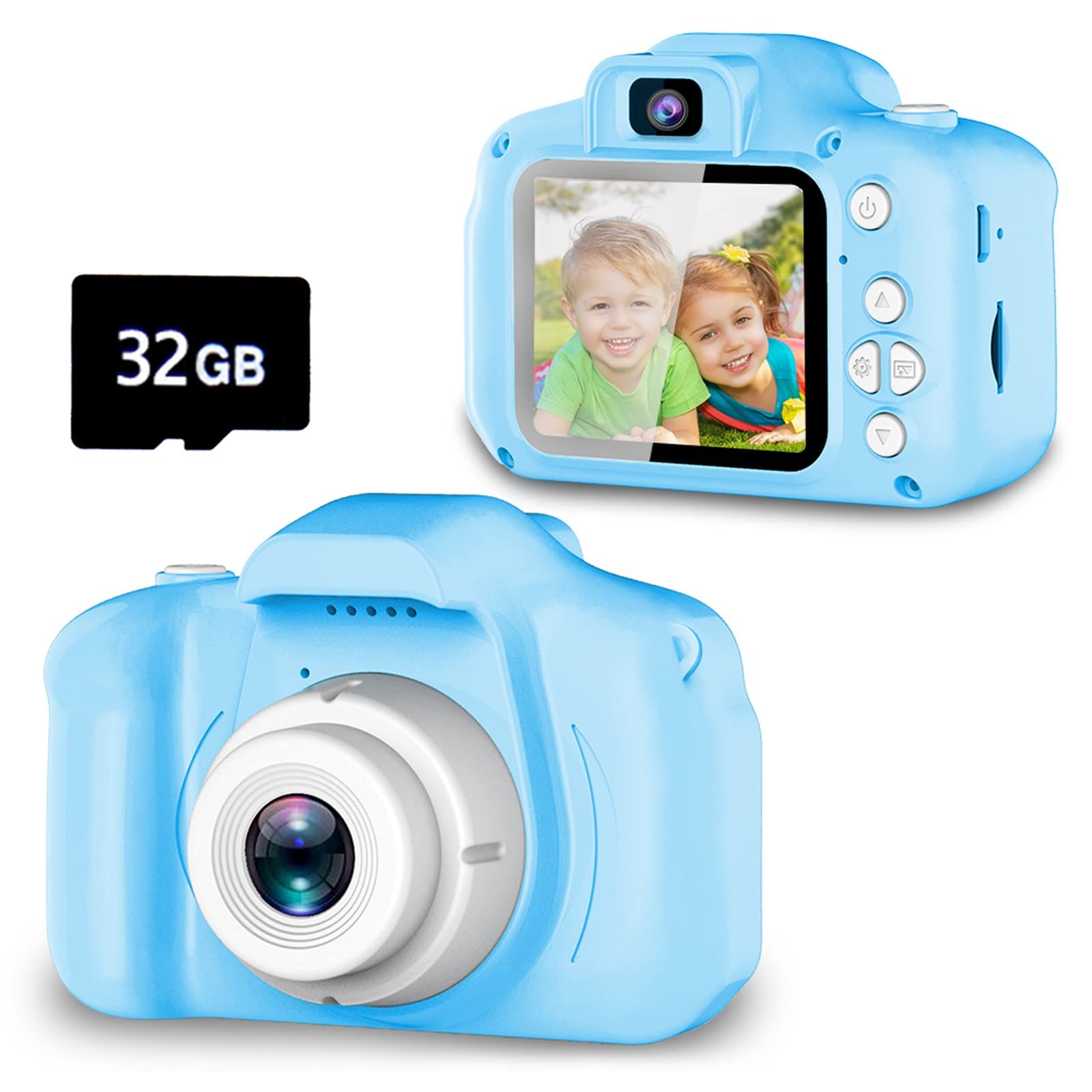 Seckton Upgrade Kids Selfie Camera, Christmas Birthday Gifts for Boys Age 3-9, HD Digital Video Came | Amazon (US)