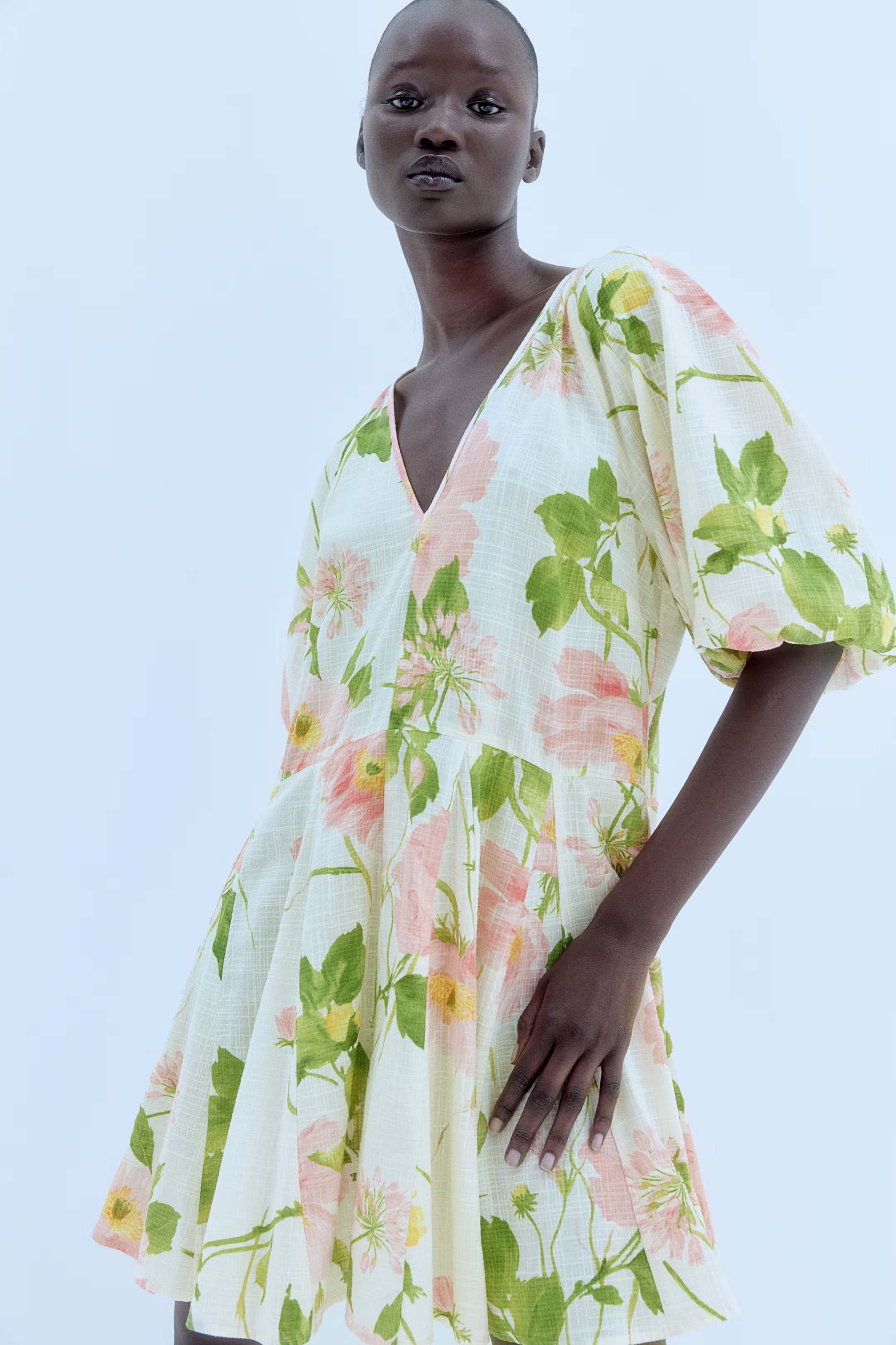 Dress with Flared Skirt | H&M (US + CA)