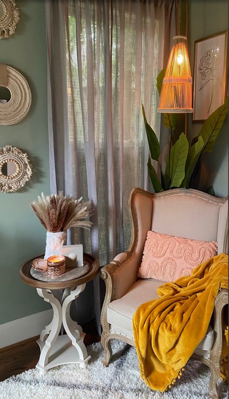 Step inside my cozy corner of my home blogging office! I love the boho chic vibes. This area really allows my creativity to flow. 

#LTKsalealert #LTKhome
