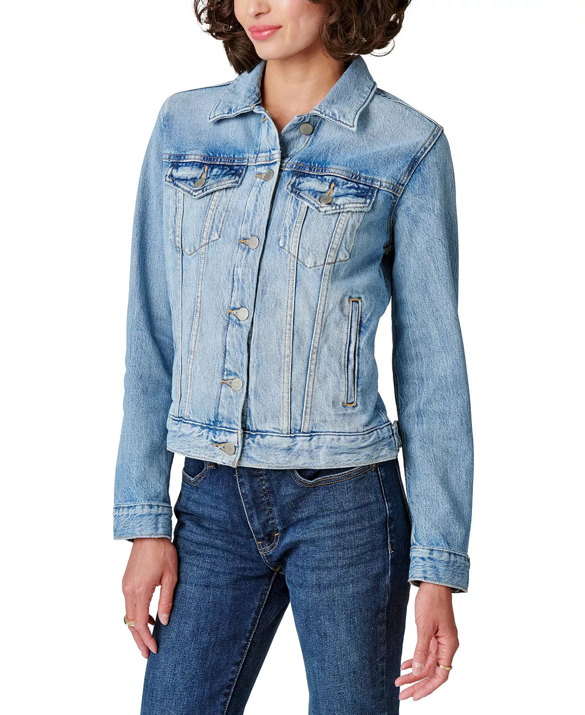 Women's Tomboy Denim Trucker Jacket | Macys (US)