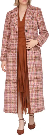 Cutaway Bouclé Long Coat | Nordstrom