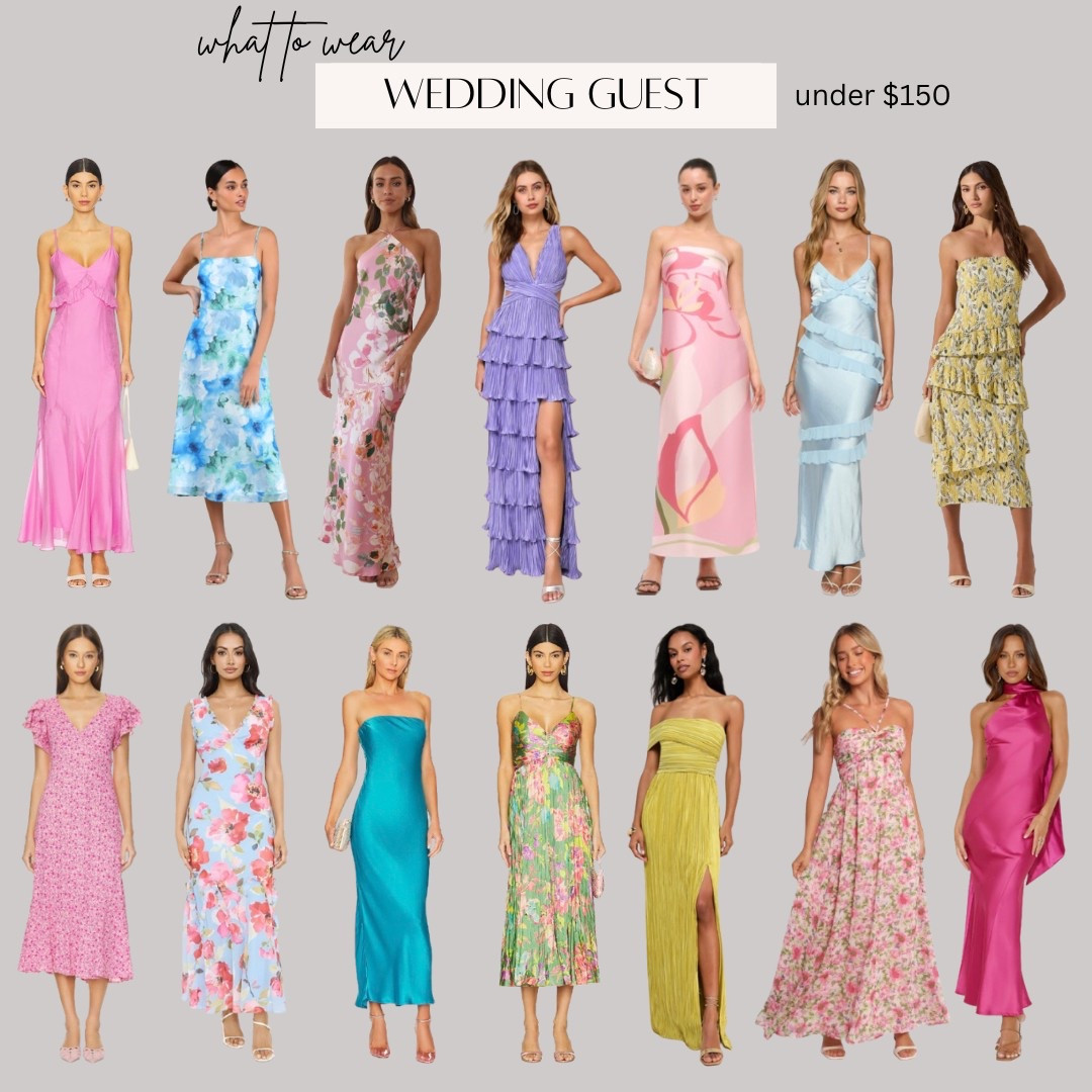 Wedding Guest Dresses under $150



wedding season, wedding guest, floral dress, pink dress, ootd style fashion, spring outfit, summer outfit, gown, revolve dress, lulus, Abercrombie 

#LTKTravel #LTKWedding #LTKFindsUnder100