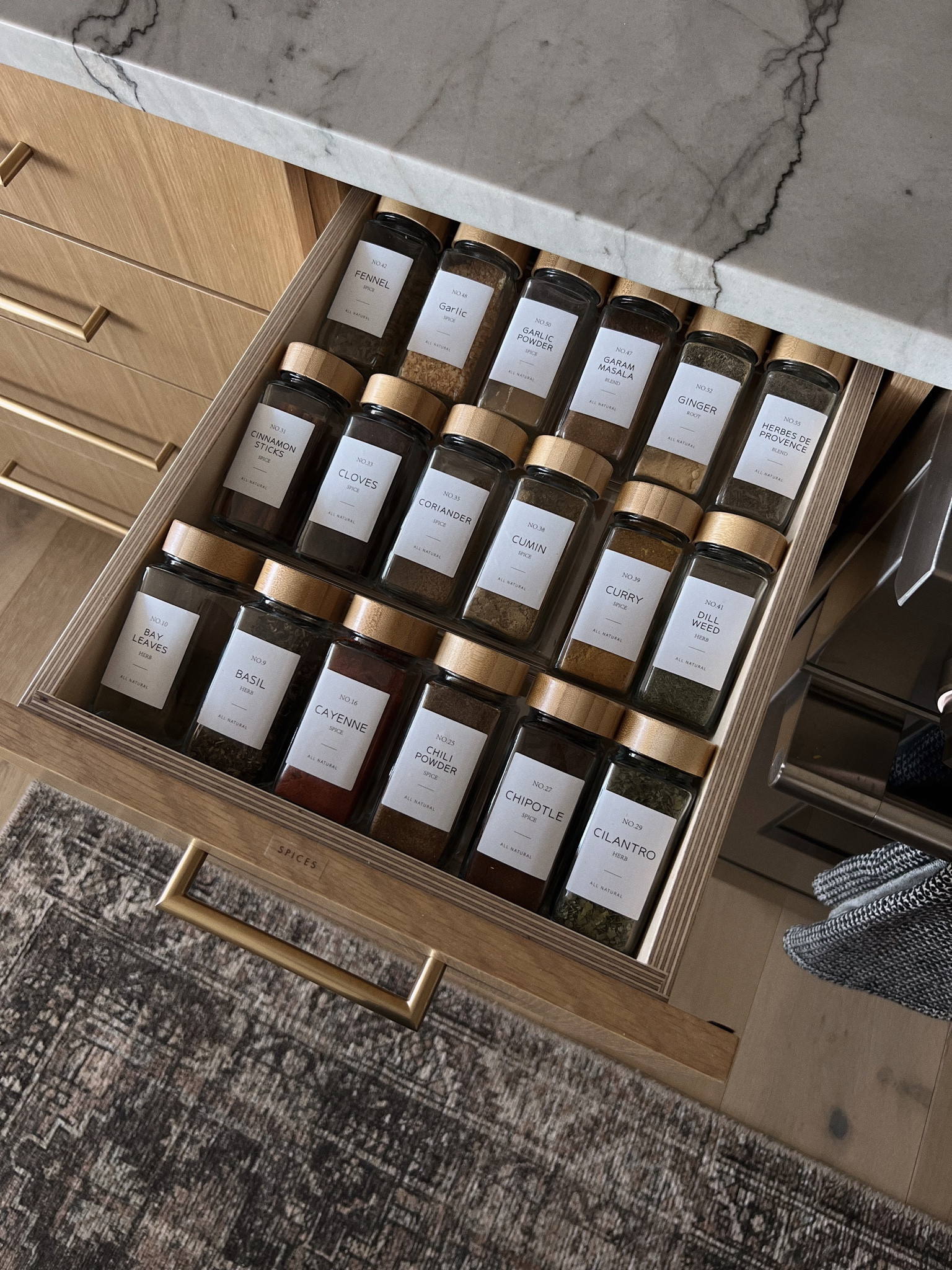 spice drawer porn — loved what we used for the decanting 

#LTKhome #LTKunder100 #LTKFind