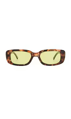 AIRE Ceres Sunglasses in Dark Tort & Sage Tint from Revolve.com | Revolve Clothing (Global)