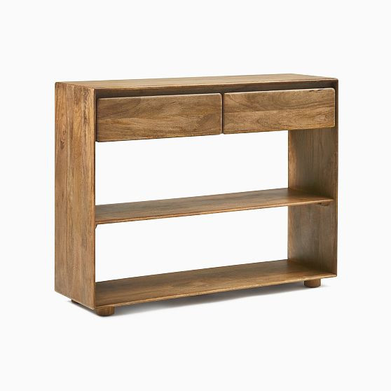 Anton 42"" Storage Console, Burnt Wax | West Elm (US)
