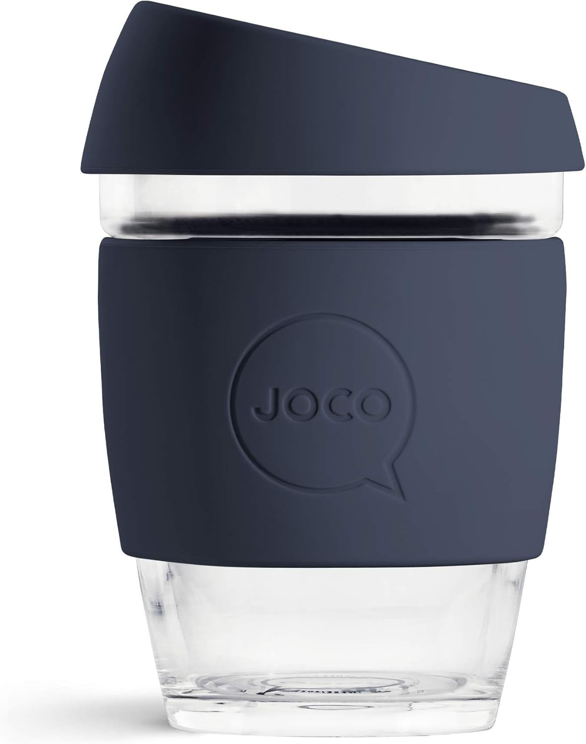 JOCO Cup 12oz - Eco-innovative Borosilicate Glass Reusable Classic Cup - (Mood Indigo) | Amazon (US)