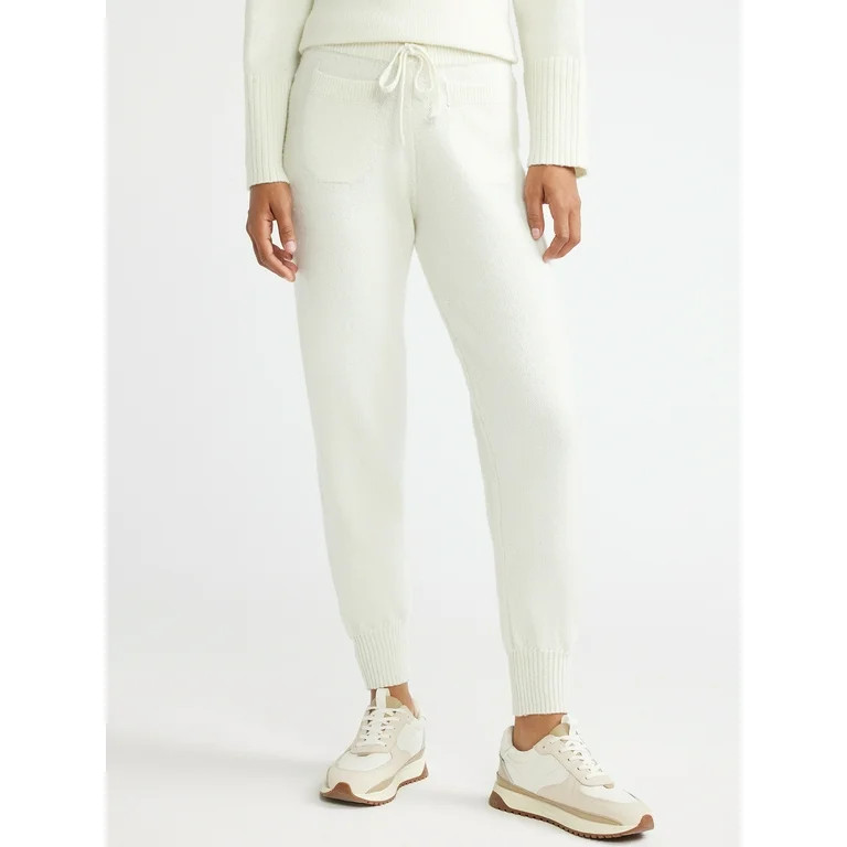 Free Assembly Patch Pocket Sweater Jogger Pants, 30” Inseam, Sizes XS-XXXL | Walmart (US)