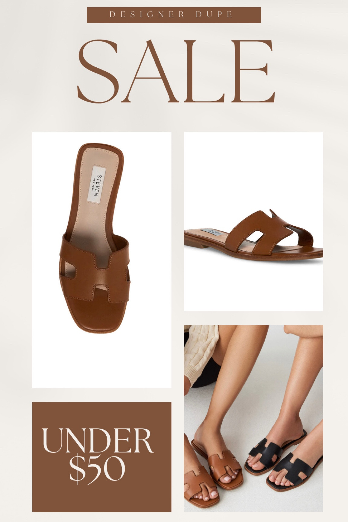 Absolutely love these designer dupes, and they’re currently on sale— use the code SPLASH.🥳 

#dupes #sandals #stevemadden

#LTKGiftGuide #LTKFind