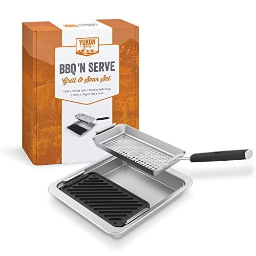 Yukon Glory SEAR 'N SERVE Set (BBQ 'N SERVE Grill & Sear Set) | Amazon (US)