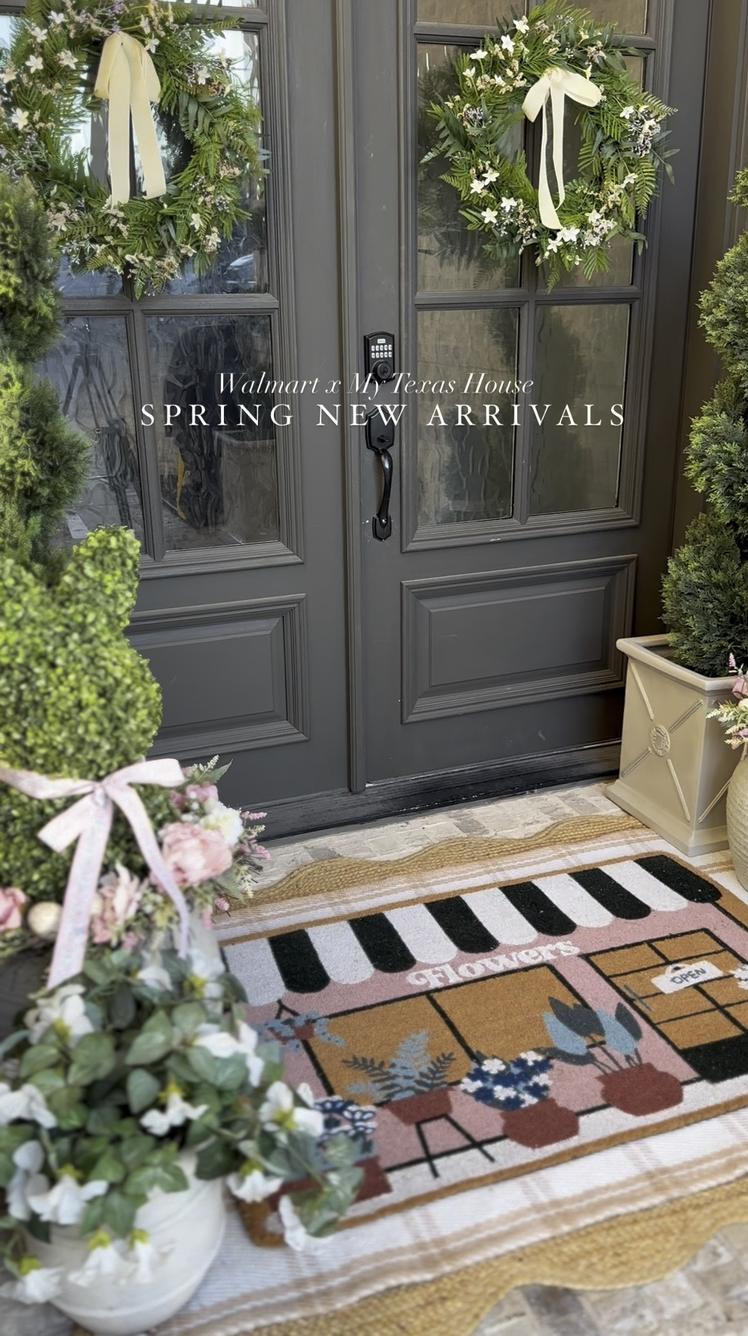 Spring front porch decor from Walmart 

#LTKSeasonal #LTKWatchNow #LTKHome