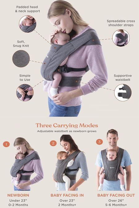 So excited to use this baby carrier! There are many carriers on the market, but this is notably one of the most comfortable for baby and moms/dads. It’s also a fraction of the cost without sacrificing quality!

#babycarrier #newborncarrier #forbaby #expectingmom #babyshowergiftideas #giftsformom #giftsforbaby #babymusthave #embracecozyknitnewborncarrier #comfortablebabycarrier #bestbabycarrier #affordablebabycarrier #babyitems #2023baby

#LTKbaby #LTKbump