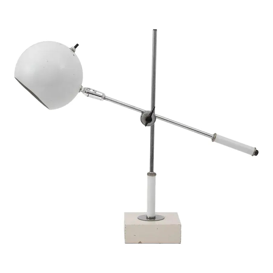Sonneman Mid-Century Modern Desk Lamp | Chairish