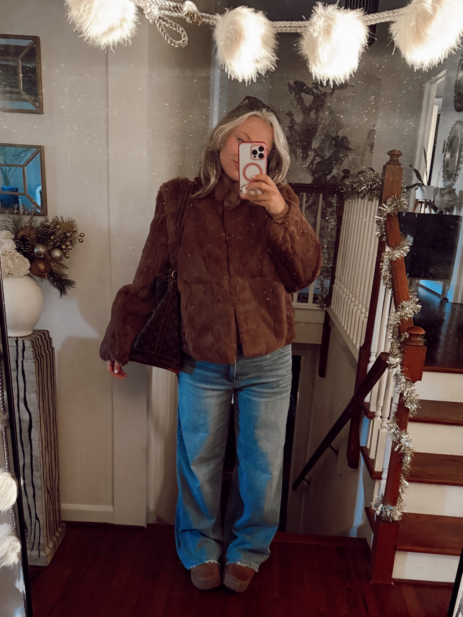 Vintage fur jacket 🫶🏻 

#LTKSeasonal #LTKHoliday #LTKBump