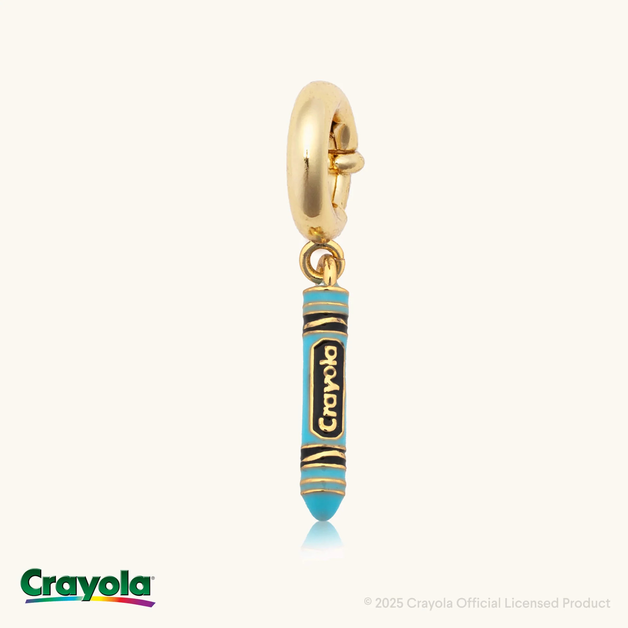 Blizzard Blue Crayon Charm- Crayola® | Little Words Project
